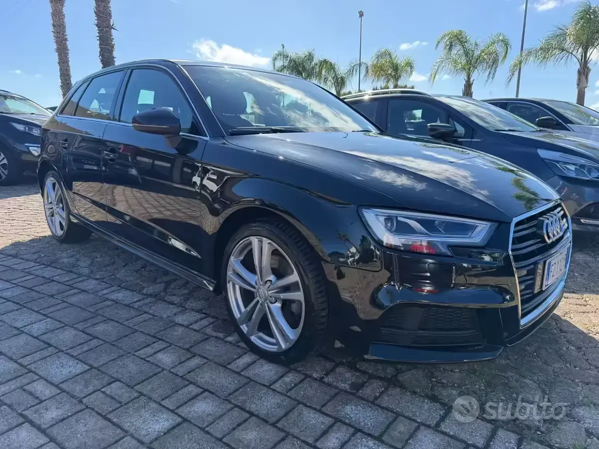 Usata Audi A3 Admired 150 CV (110 kW) 2020 Nero Berlina