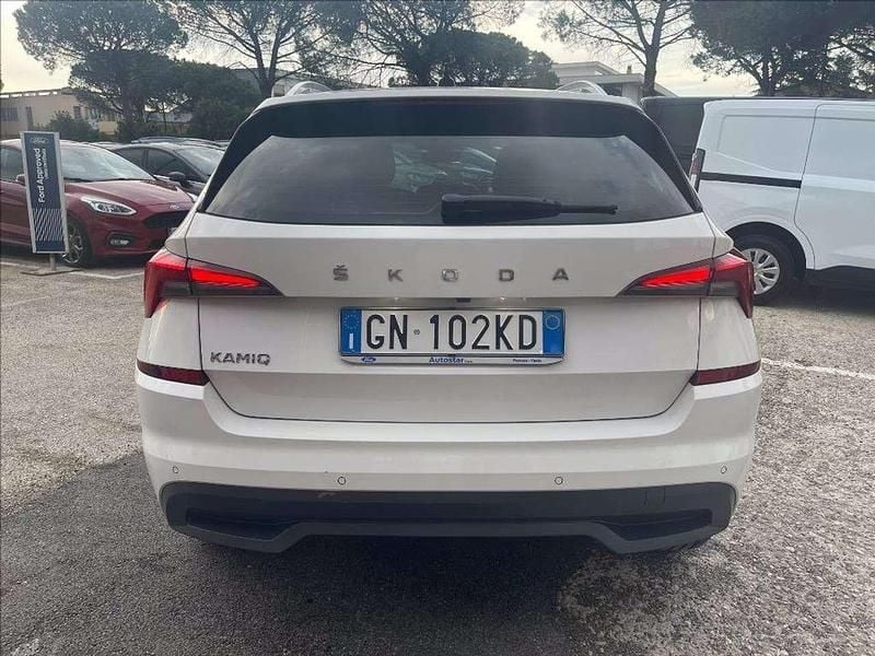 Usata Skoda Kamiq Style 110 CV (80 kW) 2023 Bianco pastello SUV