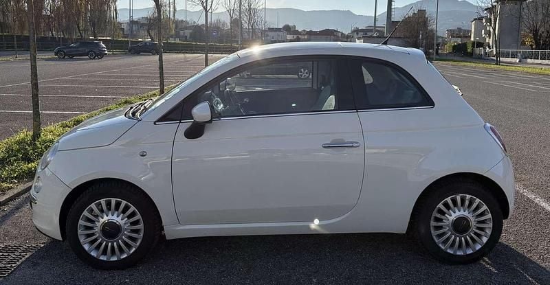 Usata Fiat 500 Lounge 69 CV (50 kW) 2010 Bianco Utilitaria