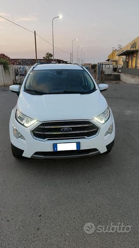 Bianco Usata 2019 Ford Ecosport Titanium SUV | 14.000 € - Immagine 1/4