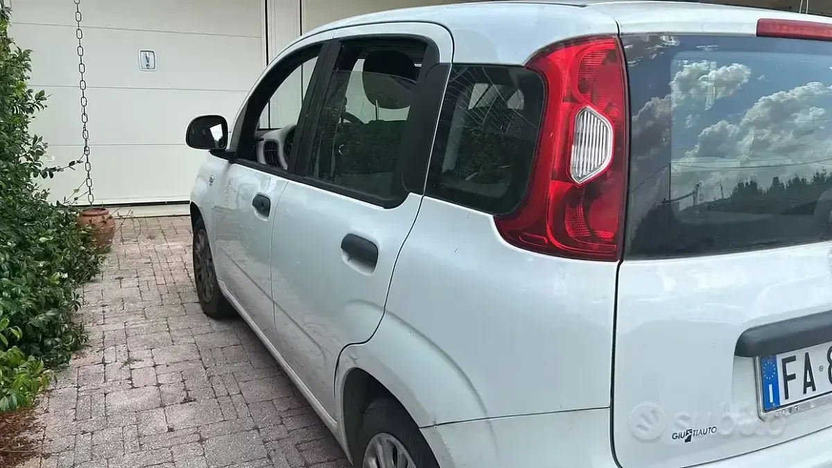 Usata Fiat Panda 75 CV (55 kW) 2015 Bianco Utilitaria