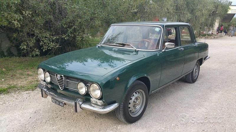 Usata Alfa Romeo 1750 1970 Verde Berlina