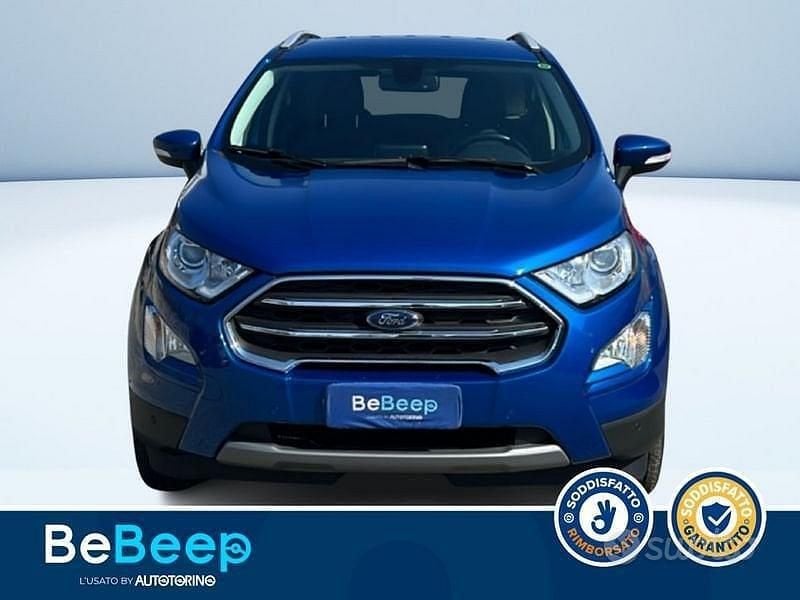Usata Ford Ecosport Titanium 100 CV (73 kW) 2019 Blu metallizzato SUV