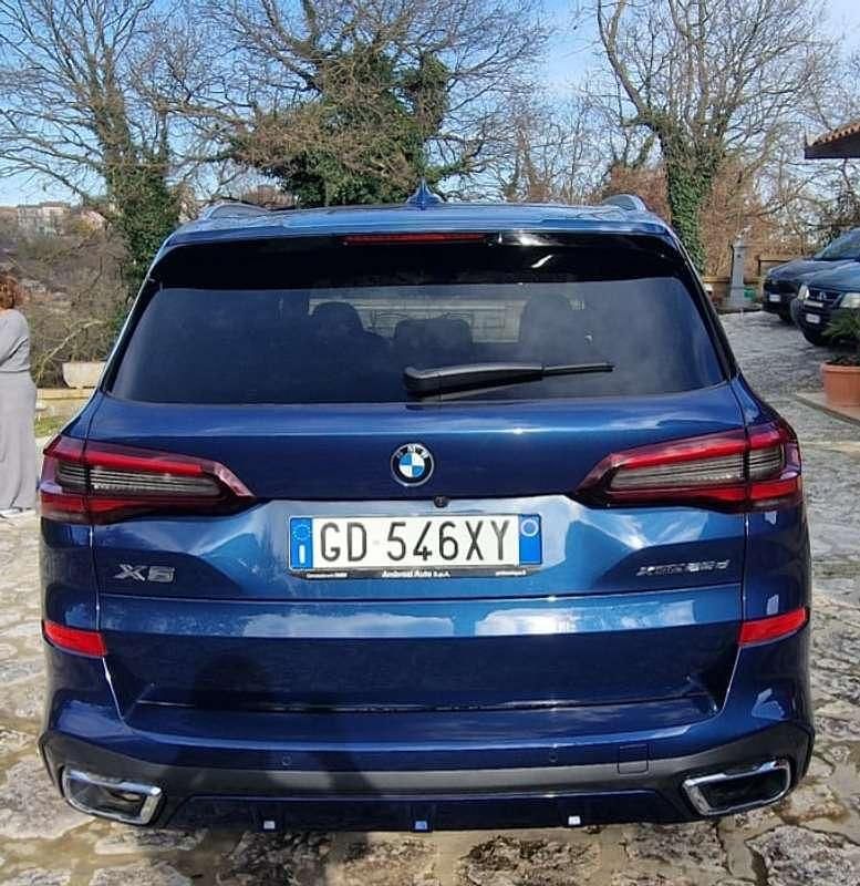 Usata BMW X5 M Sport 231 CV (169 kW) 2021 Blu/azzurro SUV