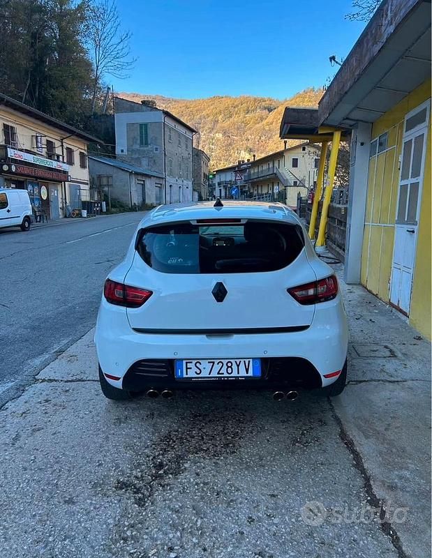 Usata Renault Clio IV 75 CV (55 kW) 2018 Bianco Berlina