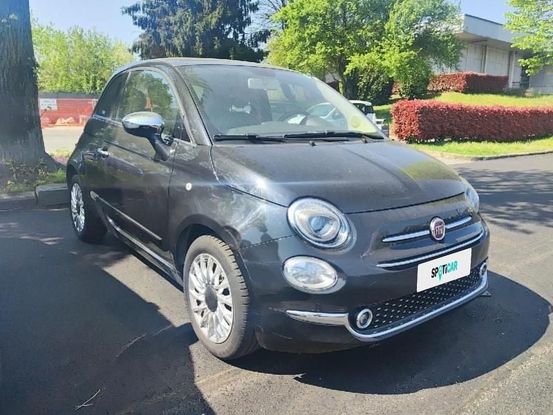 Usata Fiat 500 Lounge 69 CV (50 kW) 2016 Nero Utilitaria