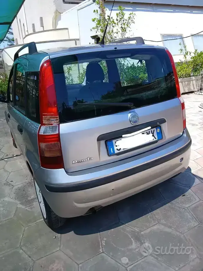 Usata Fiat Panda 2004 Grigio Utilitaria