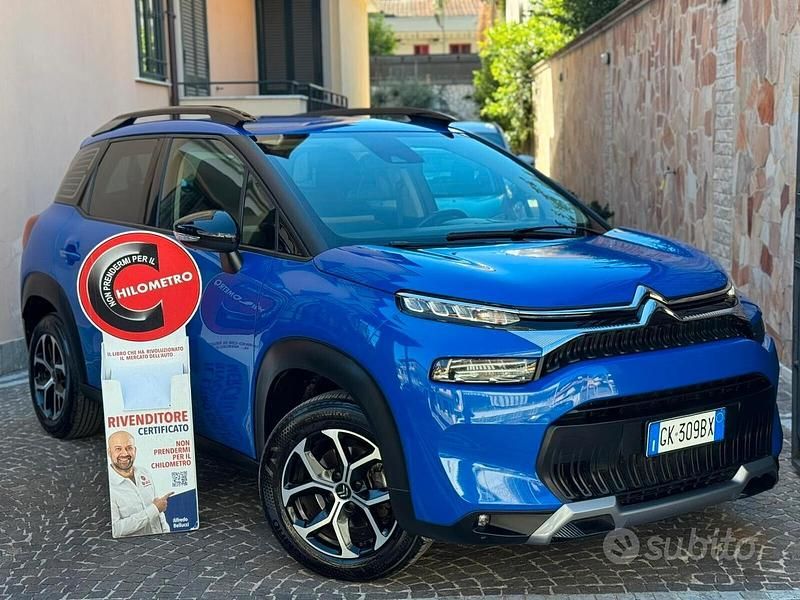 Usata Citroën C3 Aircross Shine 120 CV (88 kW) 2022 Blu SUV
