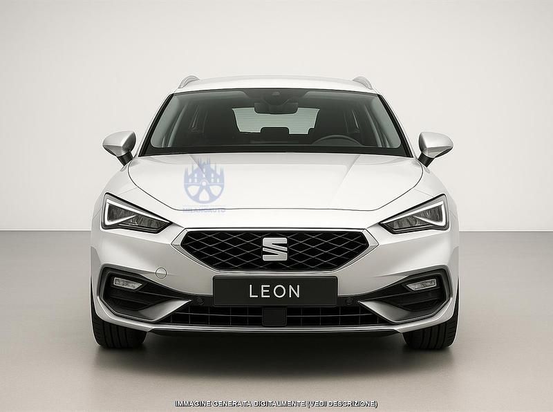 Usata Seat Leon FR 150 CV (110 kW) 2023 Bianco Utilitaria