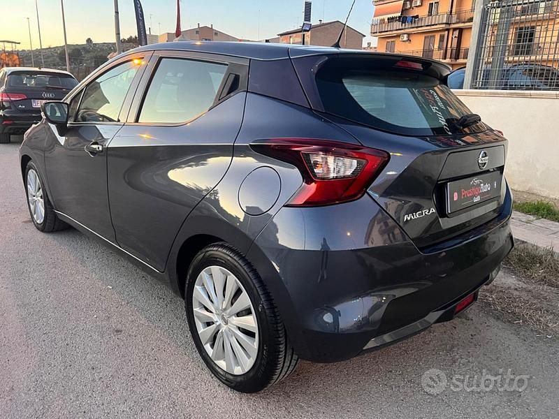 Usata Nissan Micra Acenta 90 CV (66 kW) 2018 Blu Utilitaria