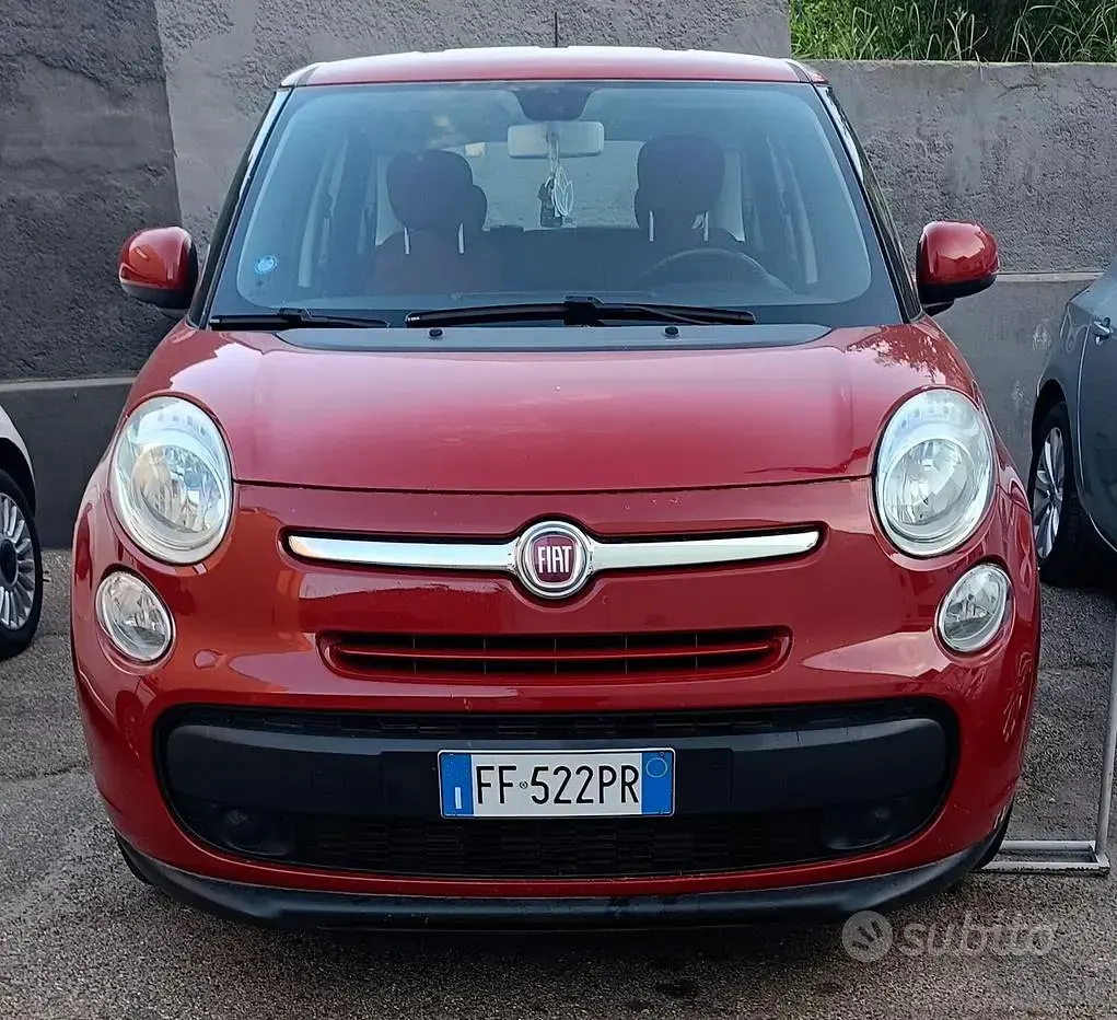 Usata Fiat 500L Pop Star 95 CV (69 kW) 2016 Rosso Monovolume