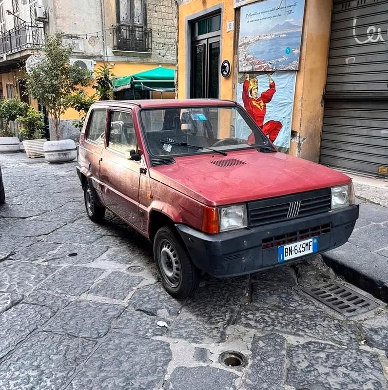 Usata Fiat Panda 39 CV (28 kW) 2000 Verde Utilitaria