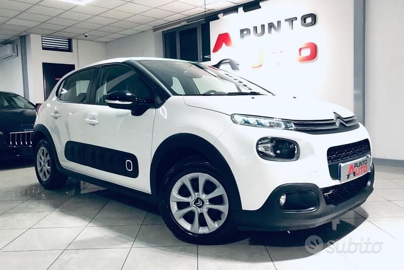 Usata Citroën C3 PureTech 81 CV (59 kW) 2019 Bianco Utilitaria