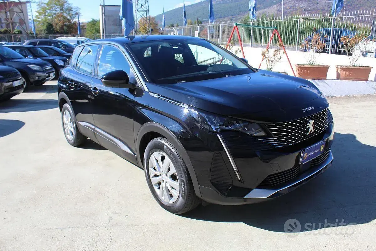 Usata Peugeot 3008 Allure 131 CV (96 kW) 2021 Nero SUV