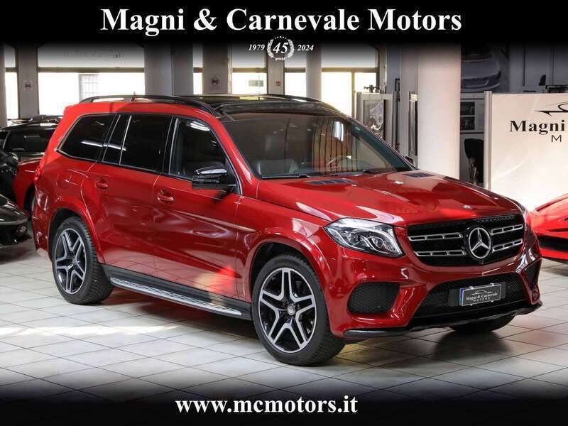 Rosso giacinto Usata 2016 Mercedes GLS350 AMG line SUV | 40.850 € (Cara) - Immagine 1/4