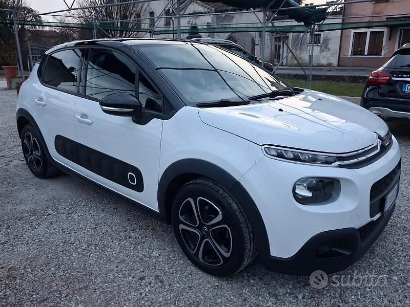 Usata Citroën C3 Shine 75 CV (55 kW) 2018 Bianco Utilitaria