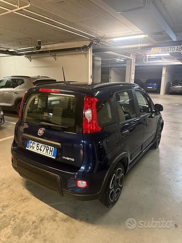 Usata Fiat Panda Sport 70 CV (51 kW) 2021 Blu Utilitaria
