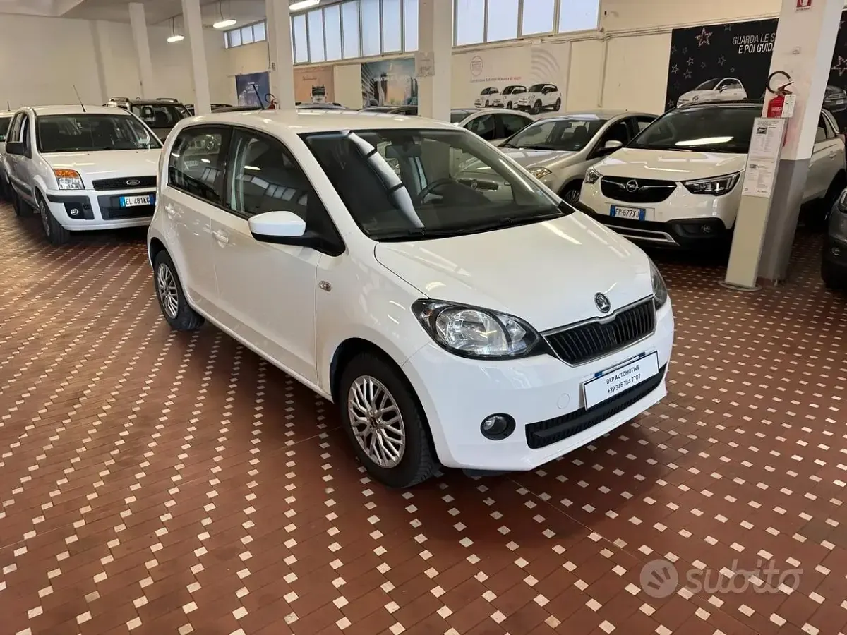 Usata Skoda Citigo Ambition 75 CV (55 kW) 2014 Bianco Utilitaria