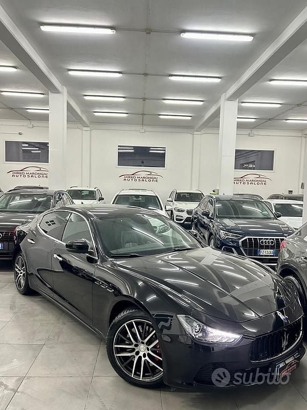 Usata Maserati Ghibli 250 CV (183 kW) 2018 Nero Berlina