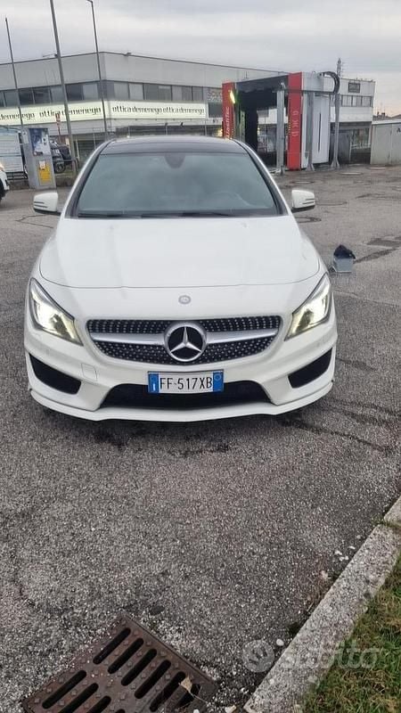 Usata Mercedes CLA200 Premium 2015 Bianco Berlina