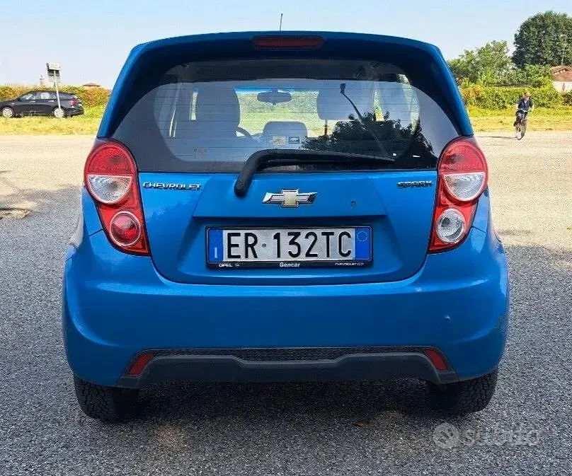 Usata Chevrolet Spark LT 68 CV (50 kW) 2014 Bluazzurro Utilitaria