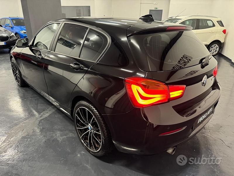 Usata BMW 118 Sport Line 136 CV (100 kW) 2018 Nero Utilitaria