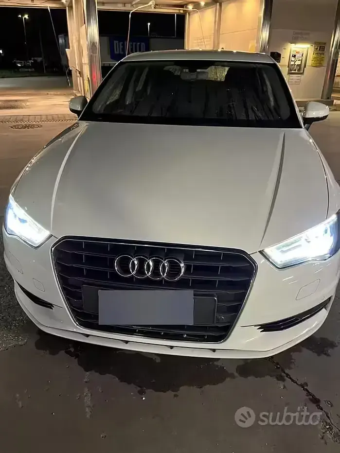 Usata Audi A3 110 CV (80 kW) 2016 Bianco Berlina