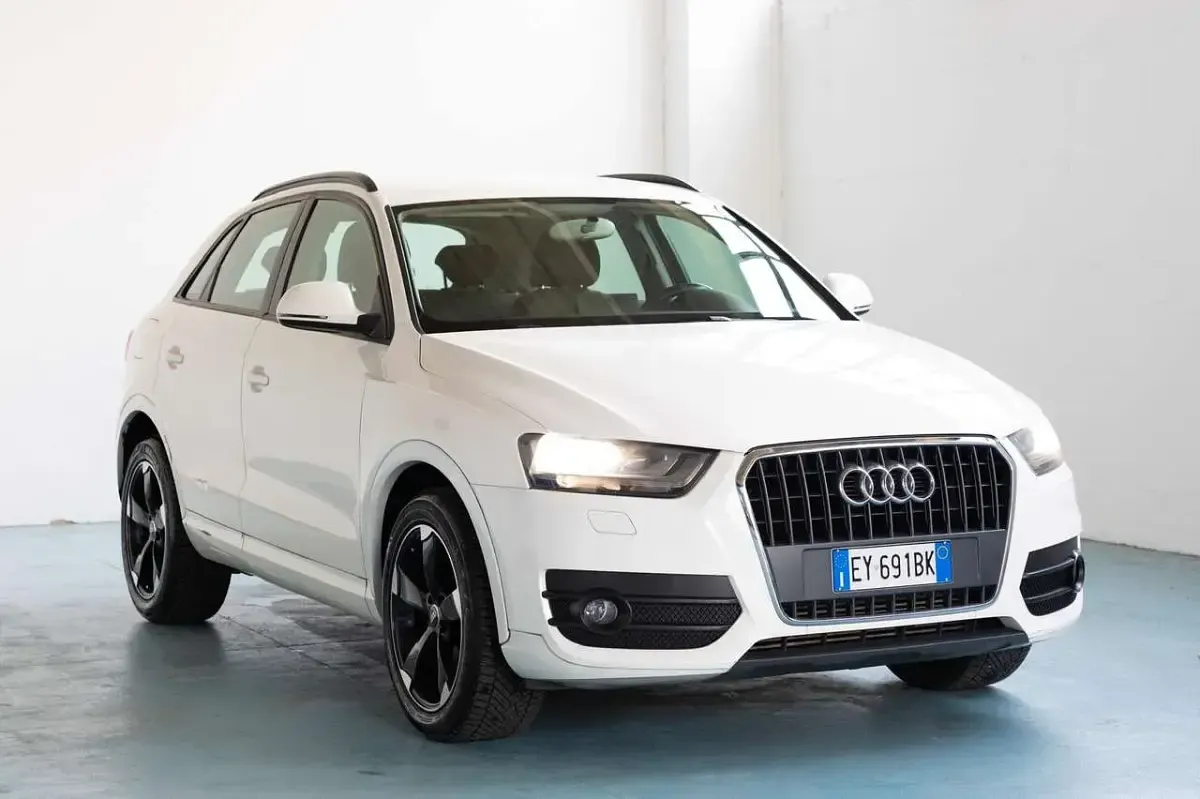 Usata Audi Q3 S-Line 177 CV (130 kW) 2015 Bianco SUV