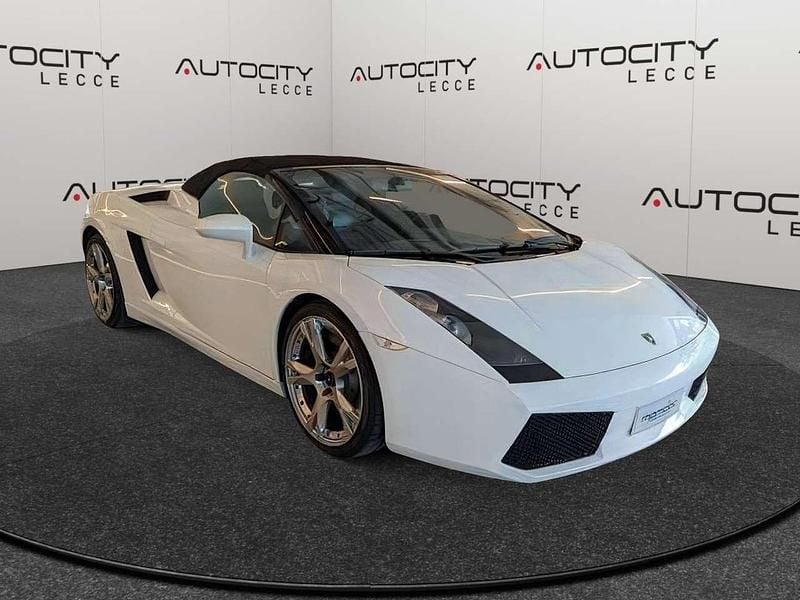 Usata Lamborghini Gallardo 520 CV (382 kW) 2008 Bianco Cabrio