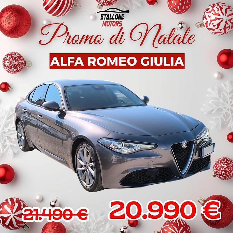 Argento Usata 2021 Alfa Romeo Giulia Business Tre volumi | 20.990 € (Cara) - Immagine 1/4