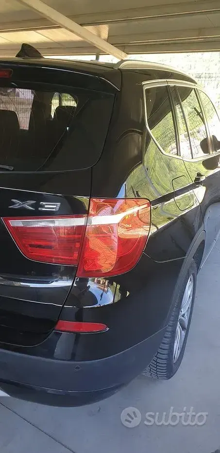 Usata BMW X3 184 CV (135 kW) 2011 Nero SUV