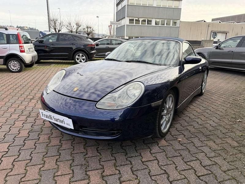Usata Porsche 911 Carrera Cabriolet 300 CV (220 kW) 2000 Blu/azzurro Cabrio
