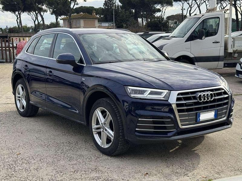 Usata Audi Q5 S-line plus 204 CV (150 kW) 2020 Blu SUV