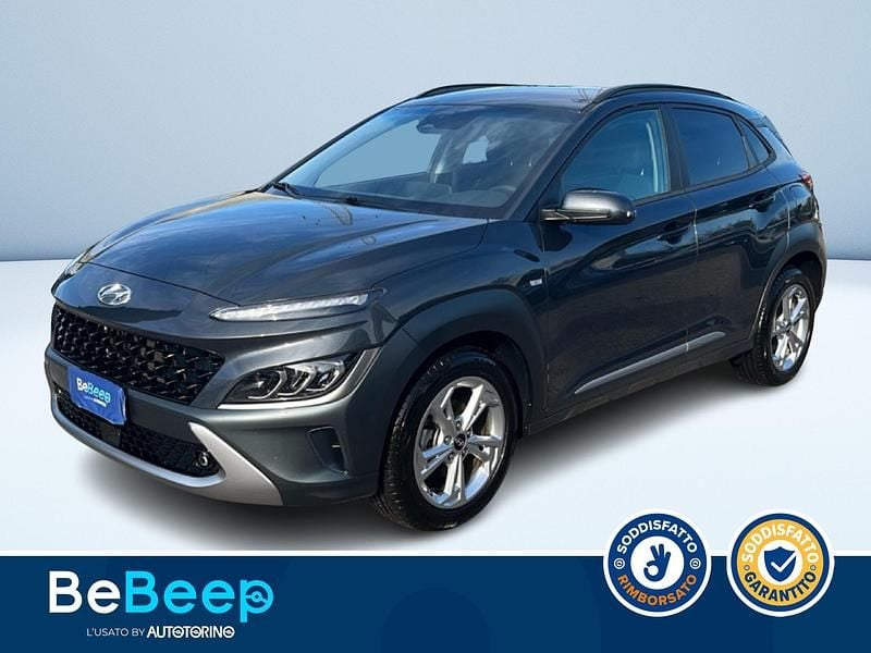 Grigio metallizzato Usata 2022 Hyundai Kona SUV | 16.400 € (Buon prezzo) - Immagine 1/3