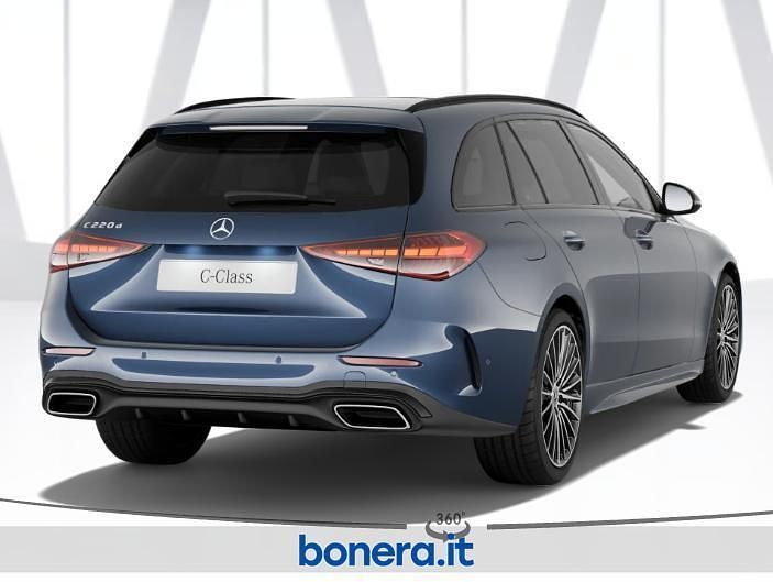 Usata Mercedes C220 Advanced Plus 197 CV (144 kW) 2025 Blu Station wagon