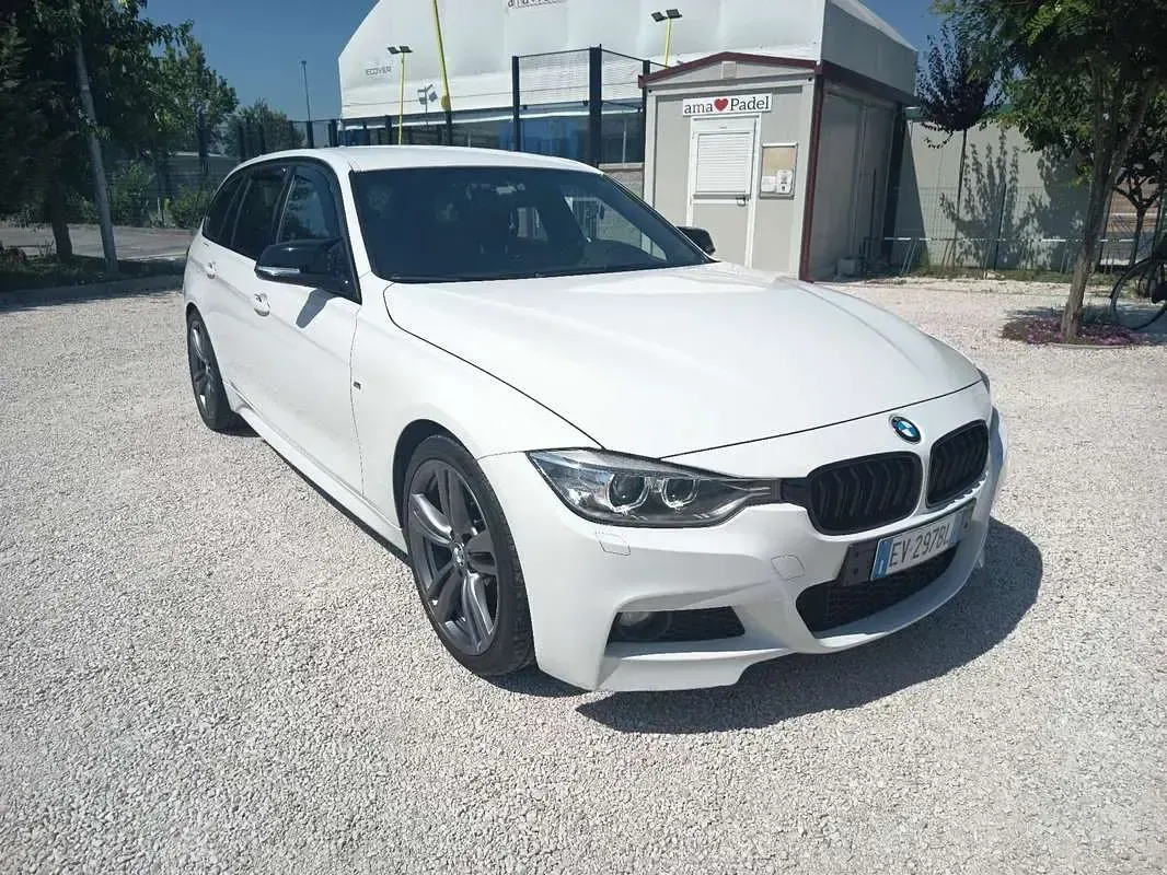 Usata BMW 316 M Sport 116 CV (85 kW) 2014 Bianco Station wagon