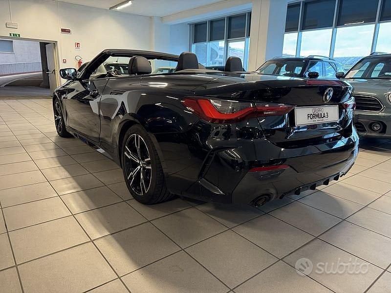 Usata BMW 420 M Sport 190 CV (139 kW) 2022 Nero Cabrio