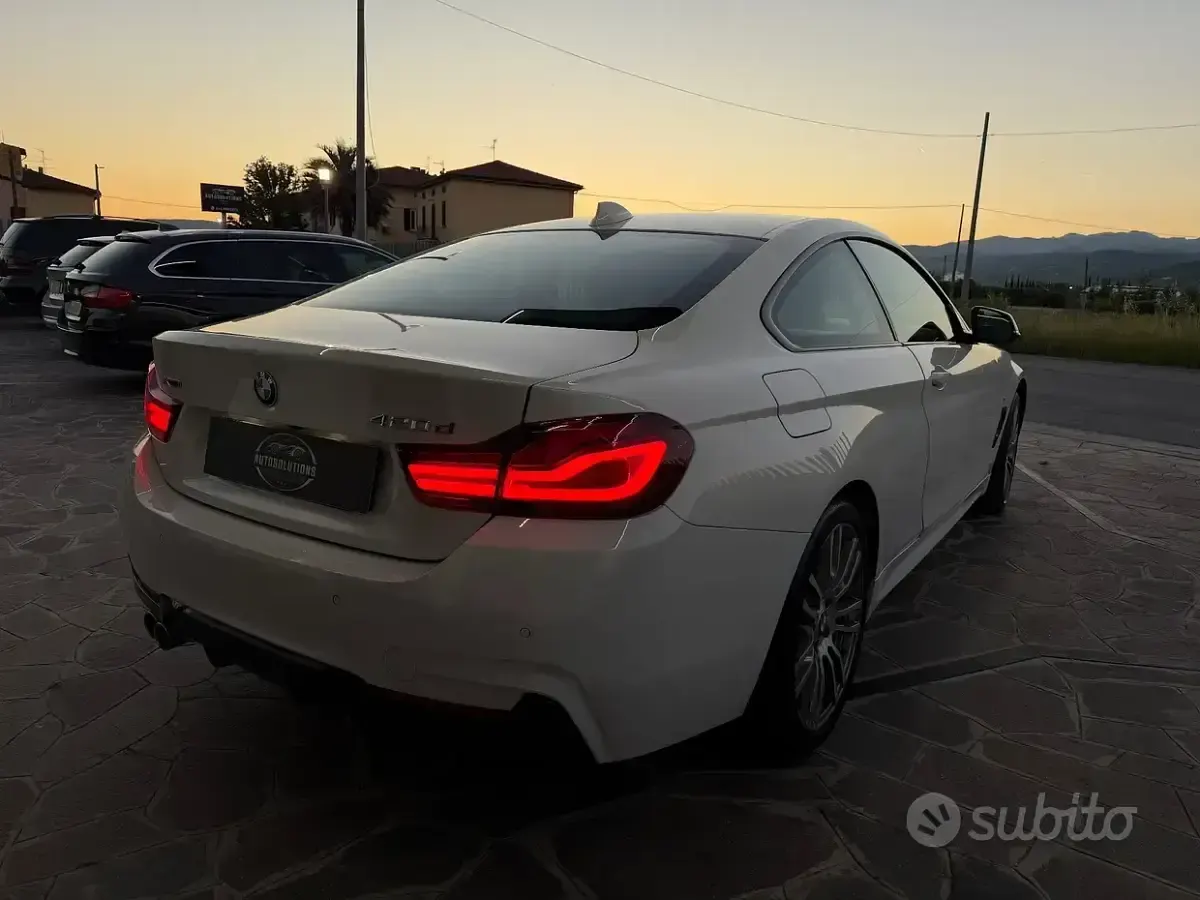 Usata BMW 420 Coupé M Sport 190 CV (139 kW) 2020 Bianco Coupé