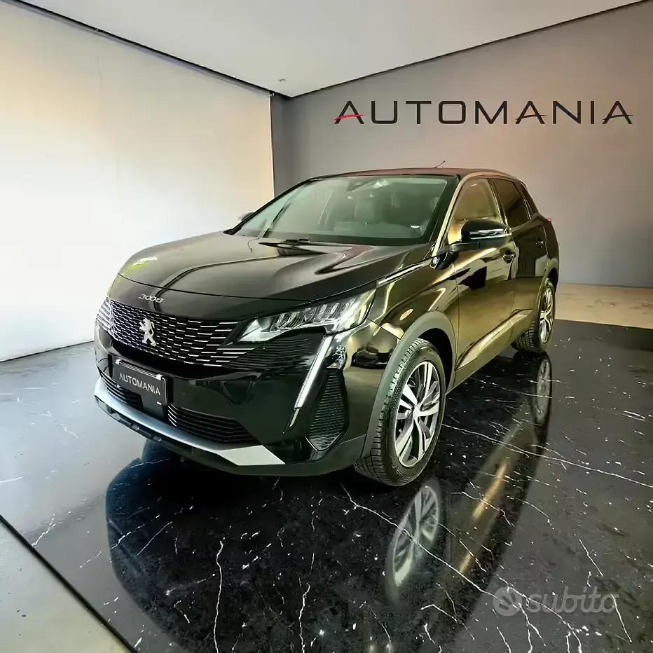 Usata Peugeot 3008 Allure 131 CV (96 kW) 2023 Nero SUV