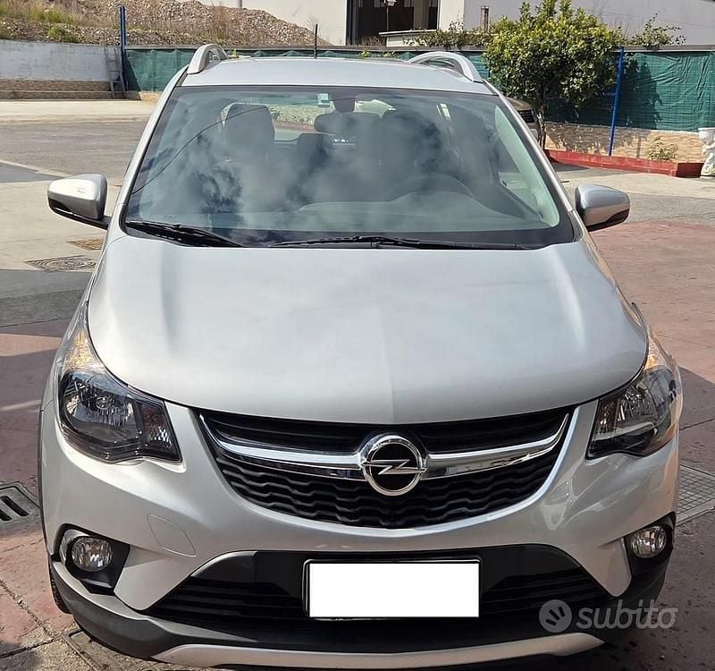 Usata Opel Karl Rocks 75 CV (55 kW) 2018 Grigio Utilitaria