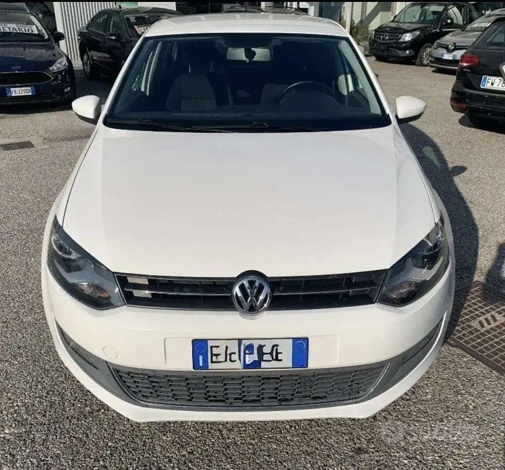 Usata VW Polo 85 CV (62 kW) 2010 Bianco Utilitaria
