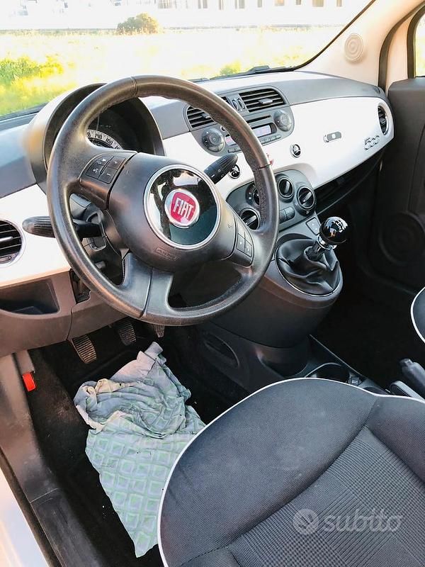 Usata Fiat 500 2014 Bianco Berlina