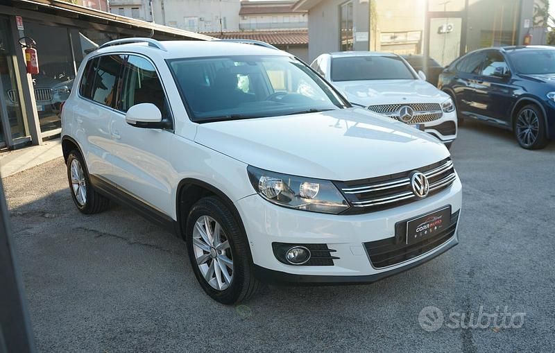 Usata VW Tiguan Sportline 140 CV (102 kW) 2015 Bianco SUV
