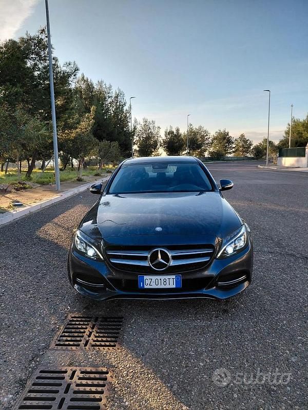 Usata Mercedes C220 2014 Grigio Berlina