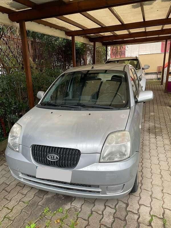 Gebraucht Kia Picanto LX 61 PS (44 kW) 2008 Silber Kleinwagen