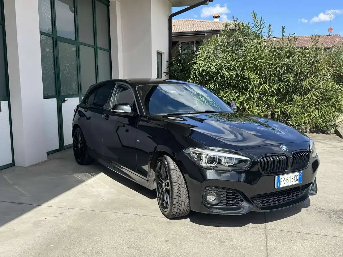 Usata BMW 118 M Sport 136 CV (100 kW) 2018 Nero Berlina