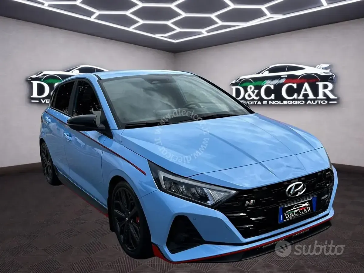 Usata Hyundai i20 N Performance 204 CV (150 kW) 2023 Blu Utilitaria
