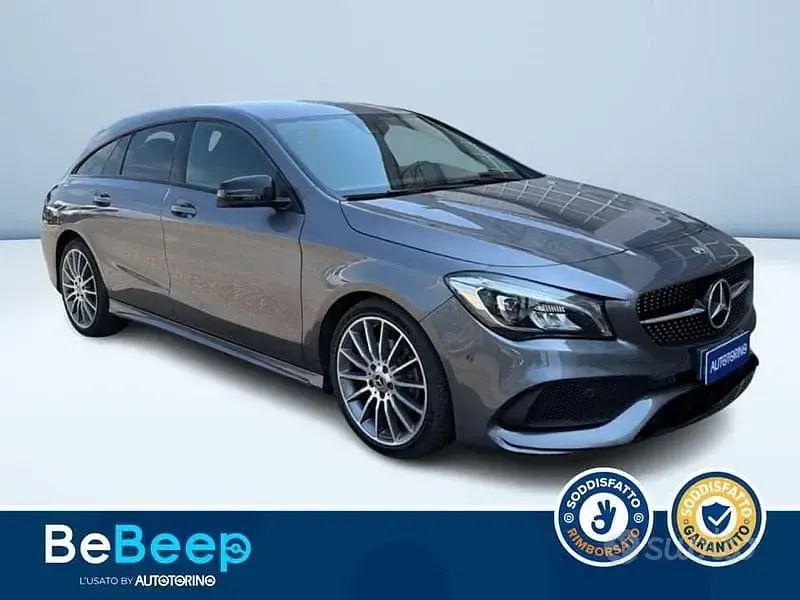 Usata Mercedes CLA200 Premium 136 CV (100 kW) 2018 Grigio Coupé