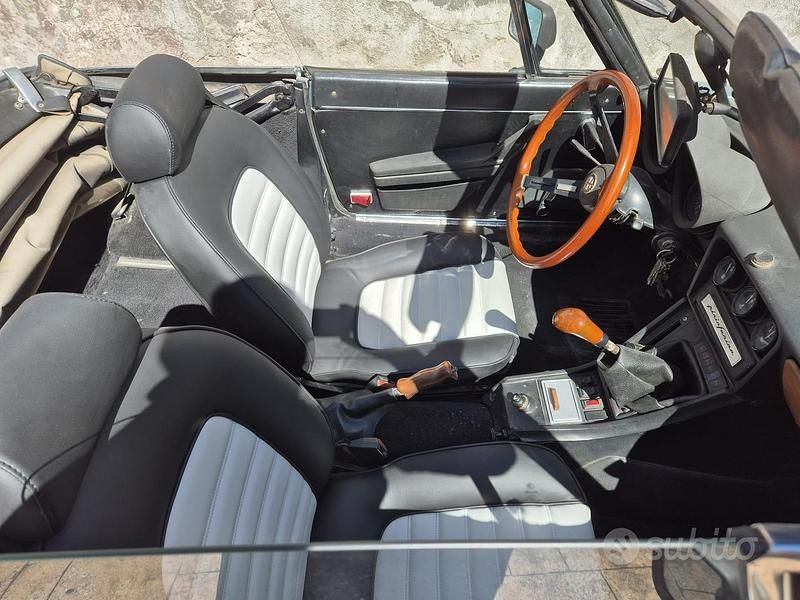 Usata Alfa Romeo Spider 1984 Blu Cabrio