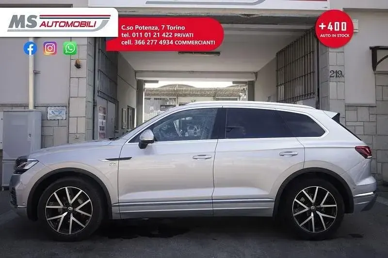 Usata VW Touareg Atmosphere 286 CV (210 kW) 2022 Argento SUV
